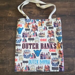Outer Banks Graphic Tote Bag - Multicolor
